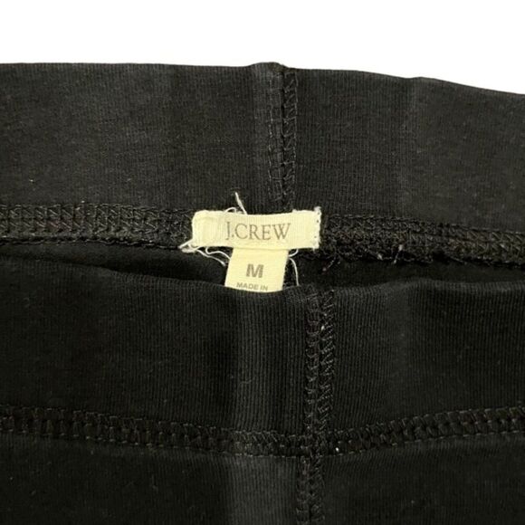 J. Crew Women's Leggings Black Size Medium - Picture 3 of 8